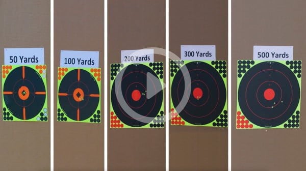 shot gel blocks at different yards