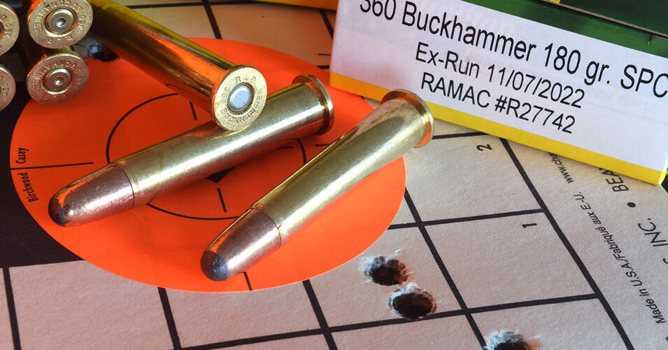 Shoot On Article - Target with 360 Buckhammer