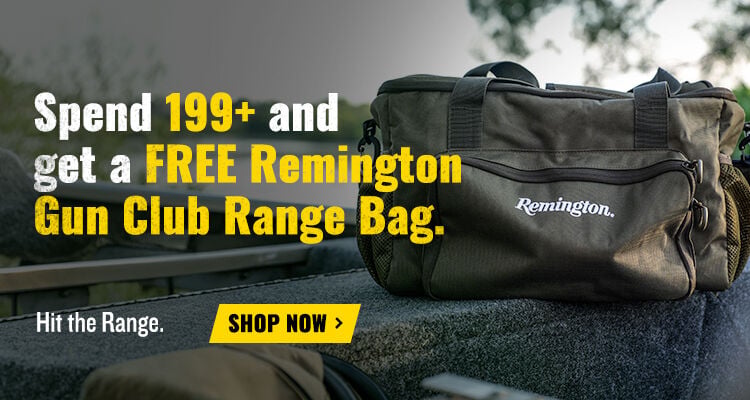 Spend $199+, get a Gun Club Range Bag Free; Hit the Range; Shop Now