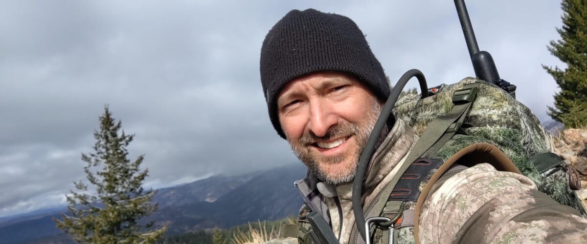 hunter selfie