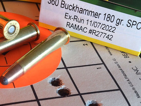 Shoot On Article - Target with 360 Buckhammer