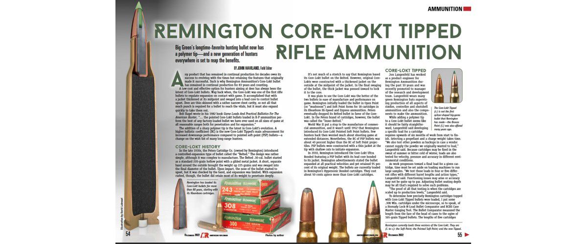 American Rifleman Article Page