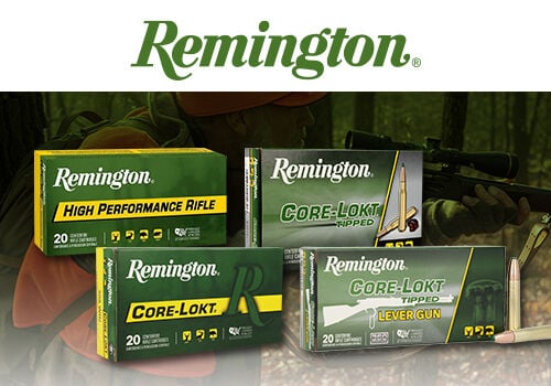 High Performance Rifle, Core-Lokt Tipped, Core-Lokt, Core-Lokt Tipped Lever Gun boxes