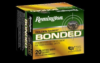 Premier Golden Saber Bonded Handgun packaging