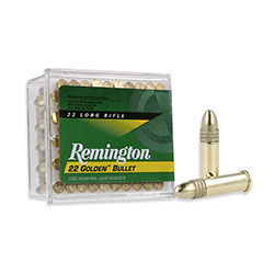 22 Golden Bullet  packaging and cartridges