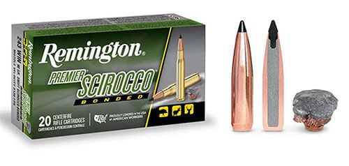 Premier Scirocco box, bullets, and upset