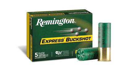 Express Buckshot box and shotshells