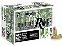 Remington Range 9mm 250 Pack