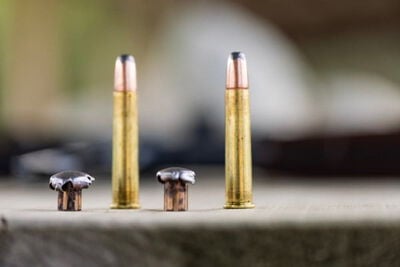 Core-Lokt 360 Buckhammer cartridges standing by their upsets