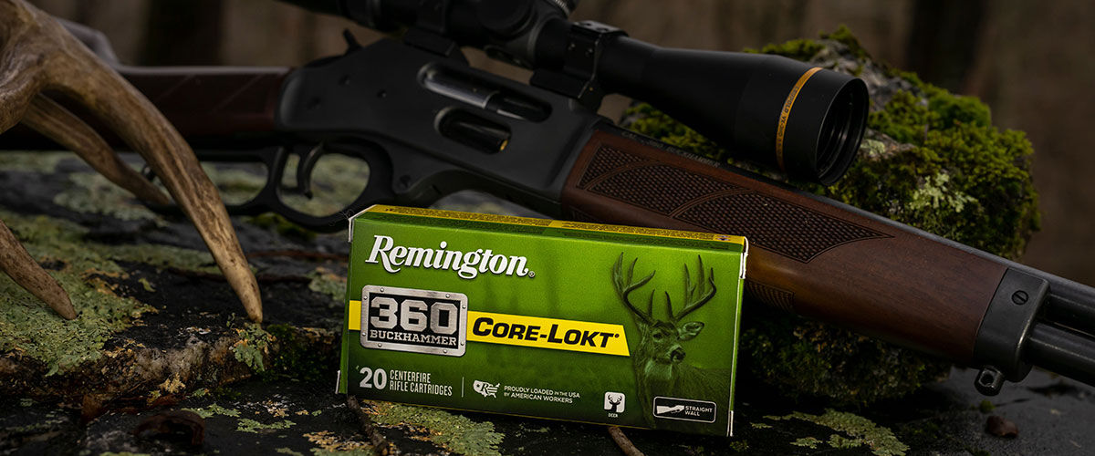 Core-Lokt box and rifle