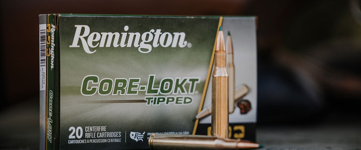 Core-Lokt Tipped box and Cartridge