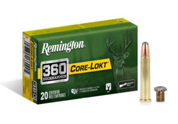 Core-Lokt 360 Buckhammer box and cartridges