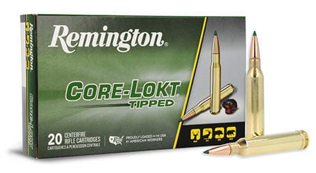 Core-Lokt Tipped box and cartrtidges