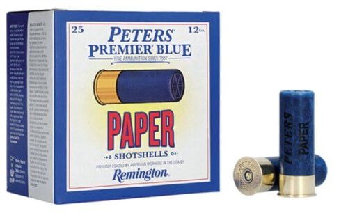 Peters Premier Blue ammo packaging