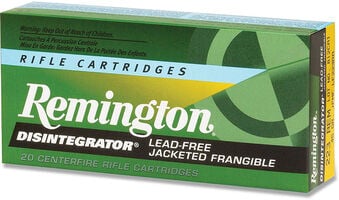 Disintegrator LF Jacketed Frangible CF Rifle​ packaging
