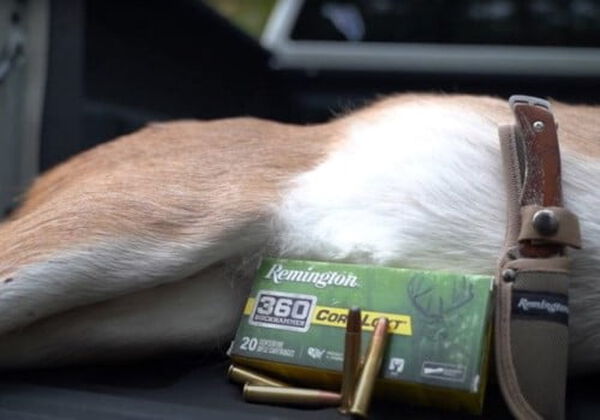 Remington Shotshell being loaded into a shotgun