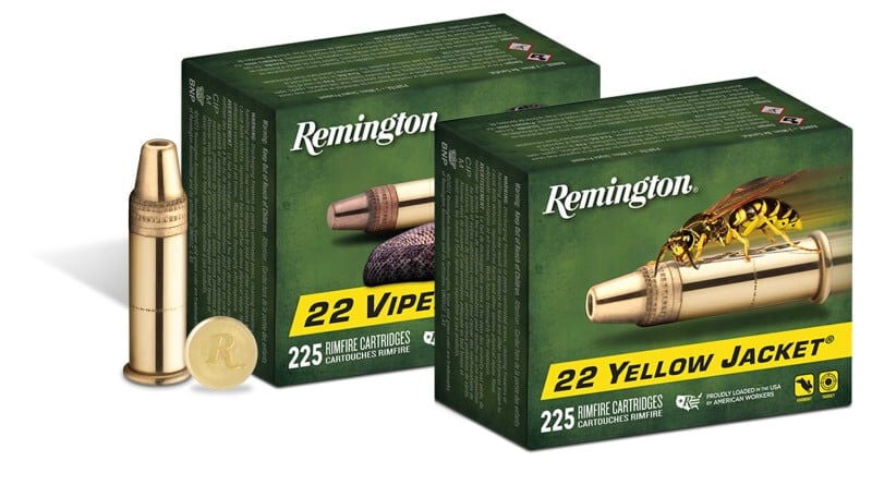 22 Viper and 22 Yellow Jacket packaging