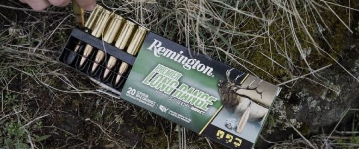 Premier Long Range cartridge tray being removed from the box