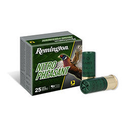Nitro Pheasant packaging and cartridges