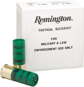 Tactical Breaching LF Frangible Buck packaging and shotshells