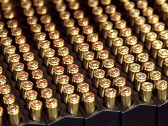Remington Ammunition in a tray