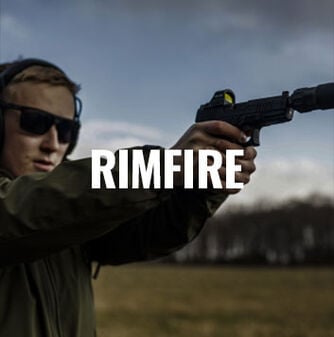 shooting aiming rimfire handgun