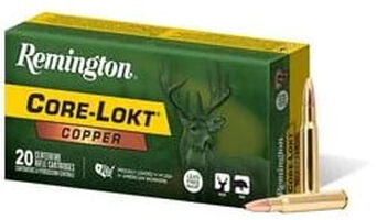 Core-Lokt Copper packaging and cartridges