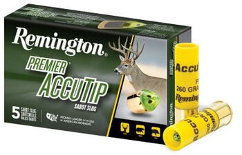 Premier AccuTip Sabot Slug box and shotshells