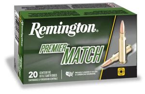 Premier Match 223 69 gr Packaging and cartridges
