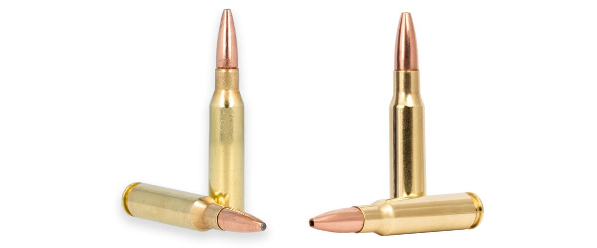 traditional Core-Lokt next to Core-Lokt Copper cartridges