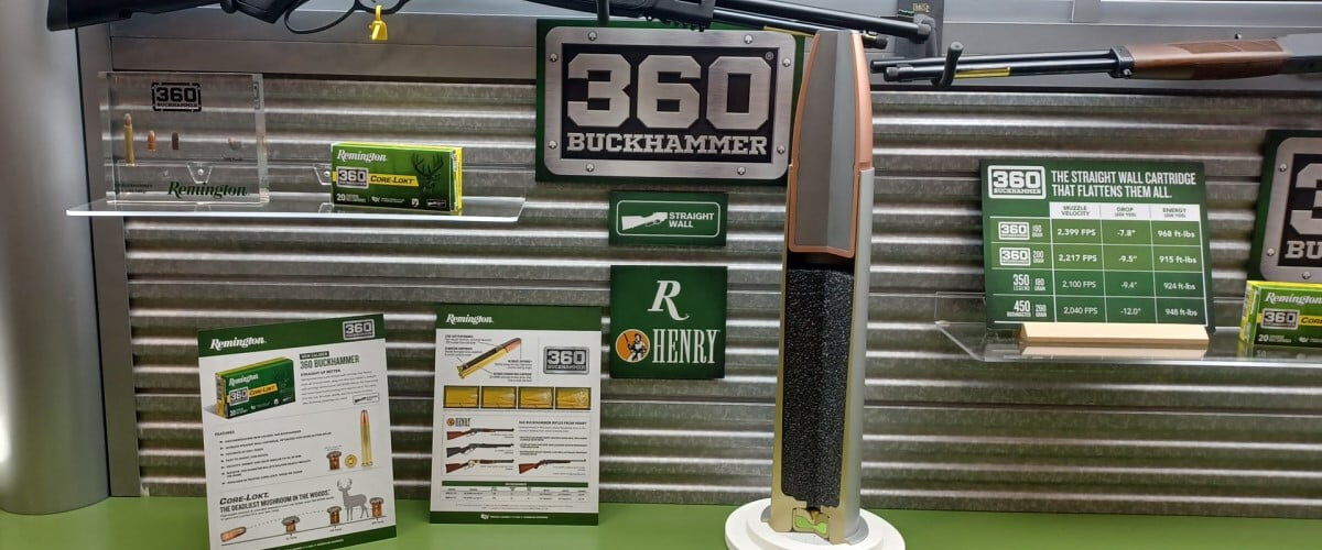 360 Buckhammer booth at SHOT Show 2023