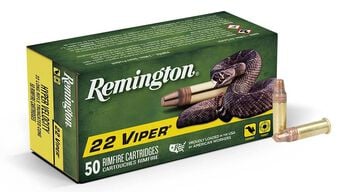 22 Viper&reg;, 22 LR, 36 Grain, Plated Truncated Cone Solid, 1410 fps