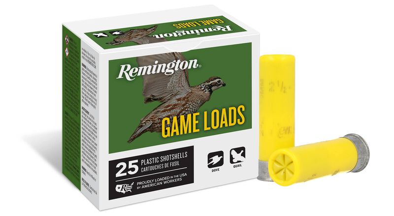 Game Load, 20 Gauge, 8 Shot, 2-3/4 in, 7/8 oz, 1225 fps
