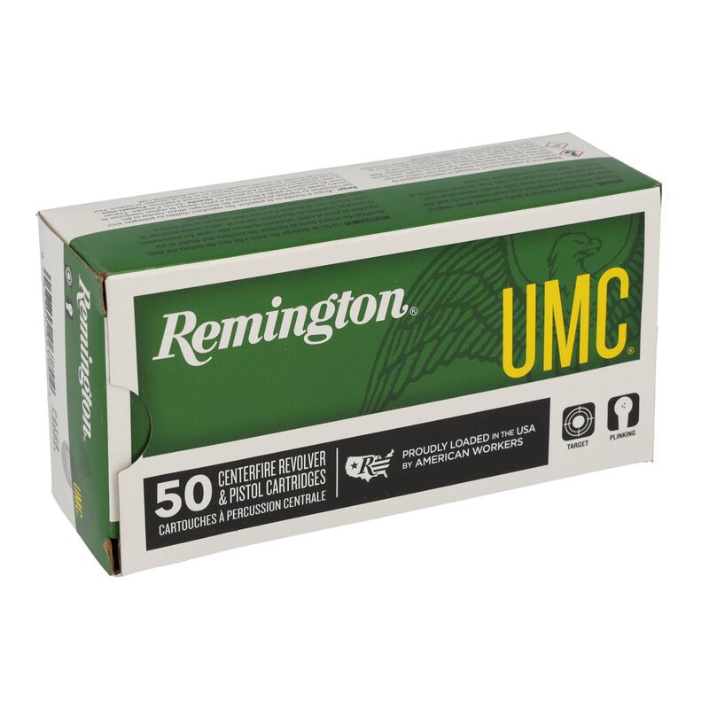 UMC Handgun, 38 Special, 158 Grain, Lead Round Nose, 755 fps