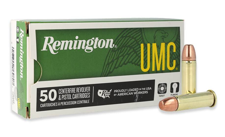 Buy UMC Handgun 38 Super +P Ammo | 130 Grain, 1215 FPS | Remington