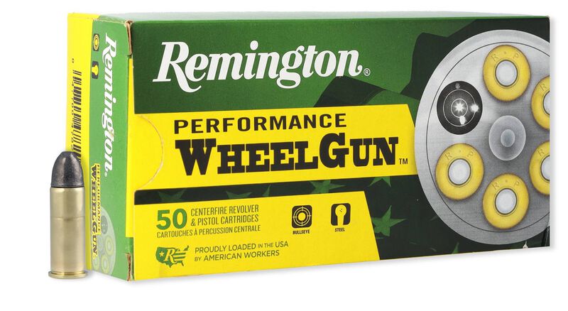 Performance WheelGun, 44 S&amp;W Spl, 246 Grain, Lead Round Nose, 755 fps