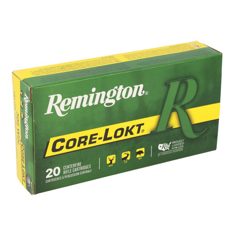 Core-Lokt, 308 Win, 180 Grain, Pointed Soft Point Core Lokt, 2620 fps