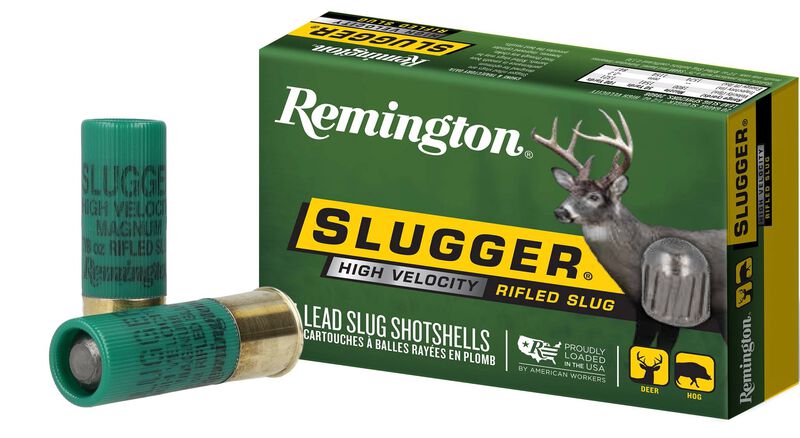 Slugger High Velocity Rifled Slug, 12 Gauge, 383 Grain, 2-3/4 in, 1800 fps