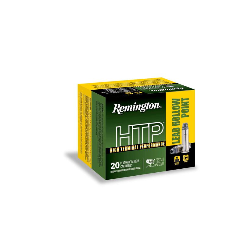 High Terminal Performance, 38 Special +P, 158 Grain, Lead Hollow Point, 890 fps