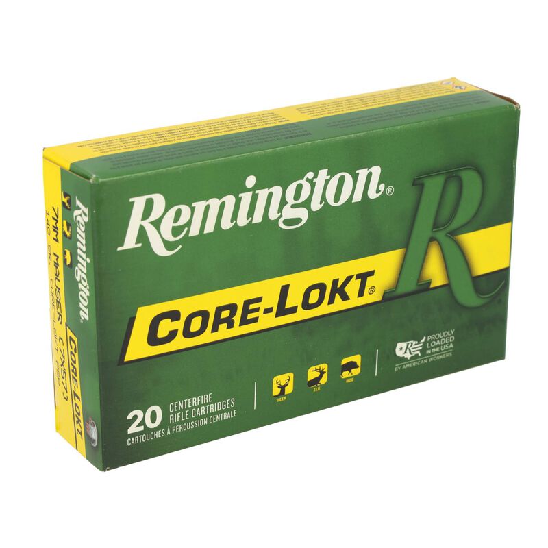 Core-Lokt, 7mm Mauser, 140 Grain, Pointed Soft Point Core Lokt, 2660 fps