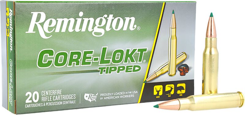 Core-Lokt Tipped, 308 Win, 180 Grain, Core-Lokt Tipped, 2640 fps