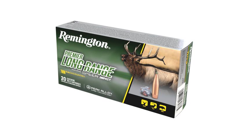 Premier Long Range, 7mm Backcountry, 175 Grain, Speer Impact, 3125 fps