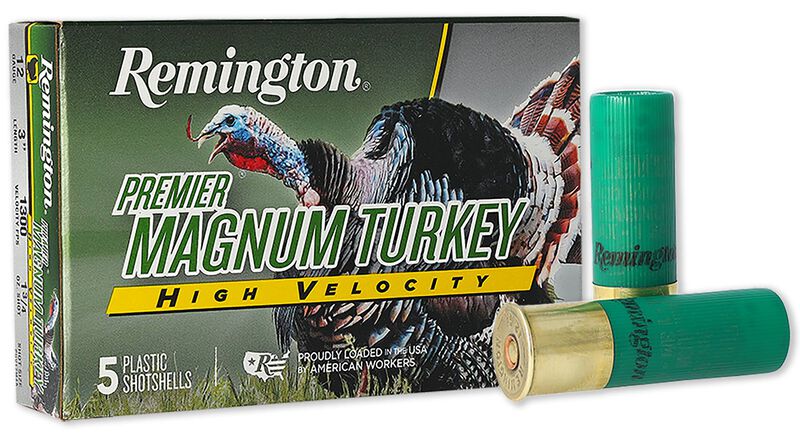 Premier Magnum Turkey High Velocity, 12 Gauge, 4 Shot, 3 in, 1 3/4 oz, 1300 fps
