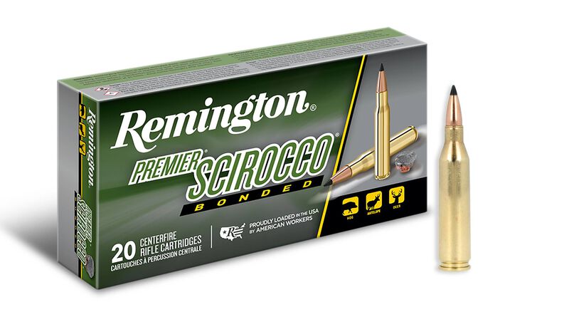 Premier Scirocco, 243 Win, 90 Grain, Swift Scirocco Bonded, 3120 fps