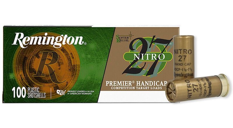 Nitro 27, 12 Gauge, 8 Shot, 2-3/4 in, 1 1/8 oz, 1235 fps