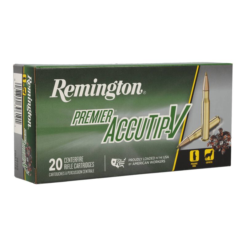 Premier AccuTip-V, 17 Remington Fireball, 20 Grain, AccuTip-V, 4000 fps