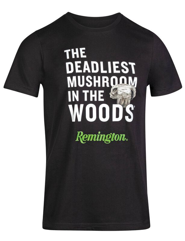 Remington The Deadliest Mushroom In The Woods T-Shirt