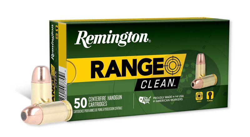 Remington Range Clean, 380 Auto, 95 Grain, Flat Nose Enclosed Base, 955 fps