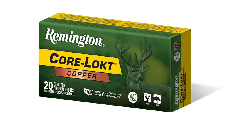 Core-Lokt Copper, 360 Buckhammer, 160 Grain, Copper HP, 2400 fps