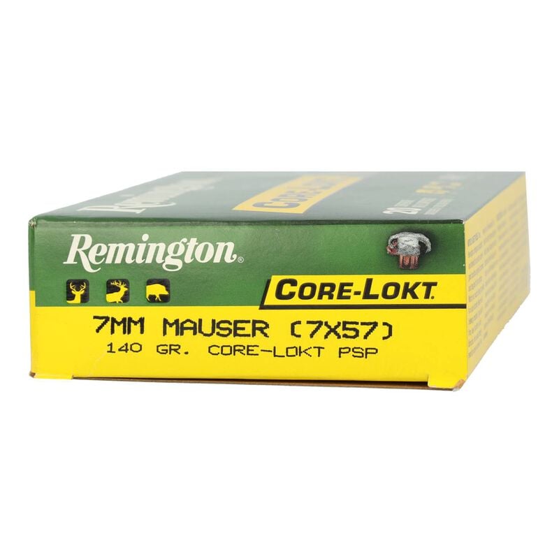 Core-Lokt, 7mm Mauser, 140 Grain, Pointed Soft Point Core Lokt, 2660 fps
